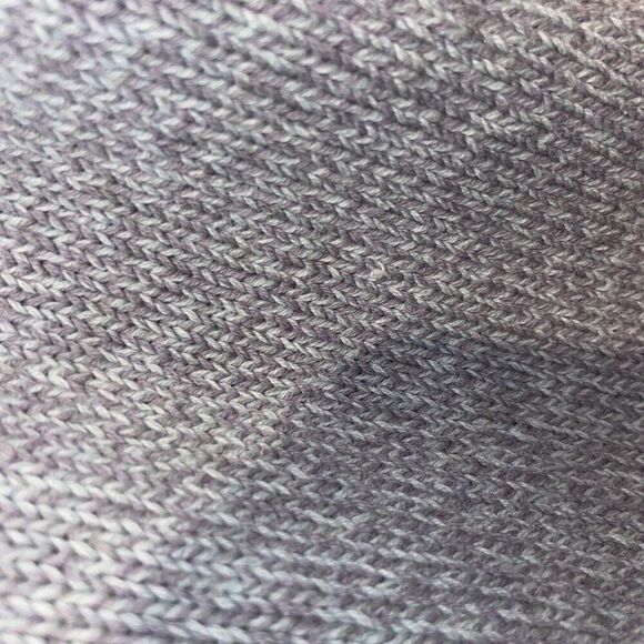 Flax Mock Neck Sweater Womens Size Small Medium Cotton Nylon‎ Pocket Gray Green - Picture 7 of 8